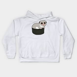 Nighthawk the Fat-tailed Dwarf Lemur Kids Hoodie